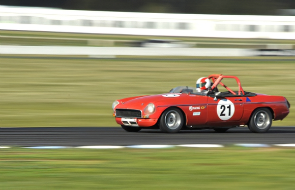 Red Convertible photography by Louise Peacock